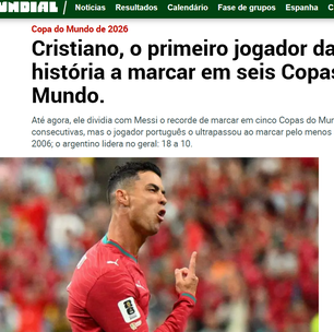 'Quebrou recorde' e 'Ronaldo está de volta': imprensa internacional celebra vitória de Portugal na Copa e gols de CR7